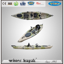 Пластмассовая лодка для каяков с рыбацкой лодкой No Inflatable Kayak